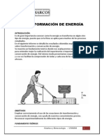 Transformación de Energía