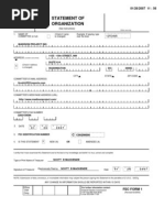 Statement of FEC Organization Form 1: Image# 27950011616