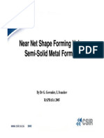 (PP) Near netShapeFormingusingSemi solidMetalFormingMicrosoftPowerPoint RAPDASAWorkshop PDF