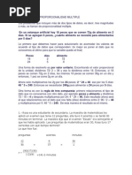 Problemas de Proporcionalidad Multiple