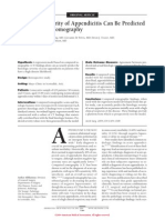 Histologic Severity of Appendicitis Can Be Predicted by Computed Tomography