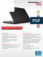 Ideapad z500 Datasheet PDF