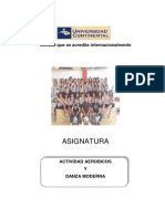 Aerobicos y Danza Moderna Resal