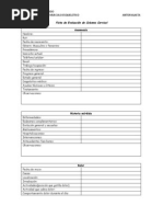 Ficha de Evaluación de Columna Cervical. Fredy Cortes