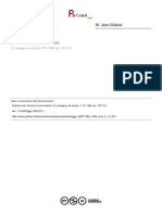 Dubois Jean. Énoncé Et Énonciation. in Langages, 4e Année, N°13, 1969. Pp. 100-110.