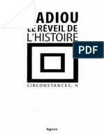 Badiou Alain Le Reveil de L Histoire