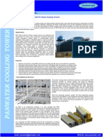 Panwater PET 300 & 400 FC Series Cooling Towers PDF