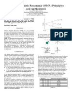 NMR Principles and Applications