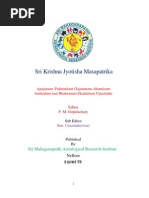 Sri Krishna Jyotisha Masapatrika June 2013 PDF