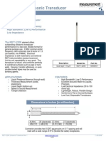 NDT1 220K Ultrasonic Transducer