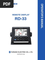 RD33 Operator's Manual A 1-2010