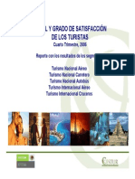 Perfil de Turistas en México PDF