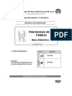 Guía de Psicología de La Familia PDF