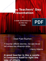 A Happy Teachers' Day Presentation