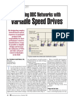 Packaging DDC Networks With: Variable Speed Drives