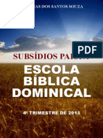 Subsidios EBD 4 Trim 2013