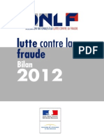 Rapport 2012 de La Délégation Nationale À La Lutte Contre La Fraude