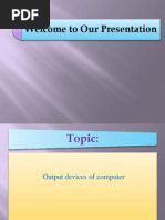 Welcome To Our Presentation