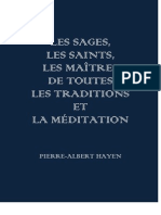 Les Sages, Saints Et Maîtres