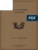 Law of Belligerent Occupation - 11 PDF