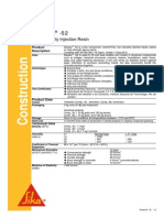 Sikadur - 52: Low Viscosity Injection Resin