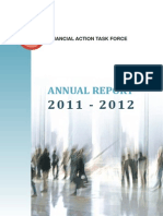 FATF GAFI. Annual Report 2011 - 2012.