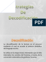 Estrategias de Decodificación