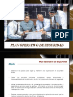 Plan Operativo de Seguridad