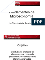 La Teoria de La Produccion