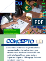 Texto Instructivo para Niños