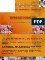 Tipos de Donacion