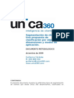 Segmentacion de Clientes Una Propuesta de Clasificacion Por Objetivos Dimensiones y Modos de Aplicacion