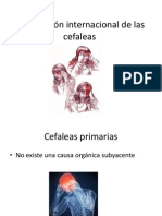 Clasificación Internacional de Las Cefaleas