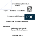 Proyecto Final Detectores de Esquinas