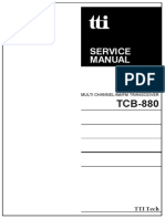 TCB 880 Service Manual