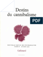 Destins Du Cannibialisme - Hélène Clastres