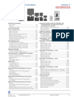 General Electric Molded Case Breakers