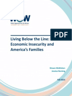 Living Below The Line Economic Insecurity and Americas Families Fall 2013