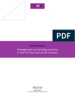 Management Accounting Practices in The UK Food and Drinks Industry Full Report PDF