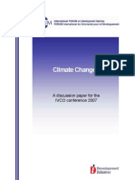 FORUM Discussion Paper Climate Change 2007