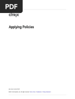 Citrix XenApp 6.5 - Applying Policies PDF