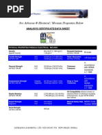 Certificado Fenolica