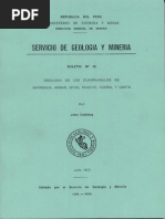 Geología - Cuadrangulo de Barranca (22h), Ambar (22i), Oyón (22j), Huacho (23h), Huaral (23i) y Canta (23j), 1973