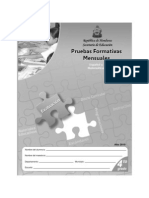 Prueba Formativa 4º ESP y MAT (2010)