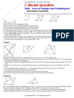 SLC - Compulsory Math - Area of Triangles and Parallelogram