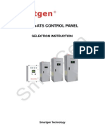 AMF+ATS Control Panel Smart Gen