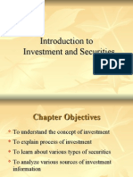 Introduction To Investment and Securities