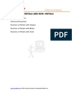 9 Science Metals Nonmetals