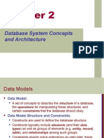 Database System Concepts and Architecture