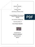 Equity Research On FMCG